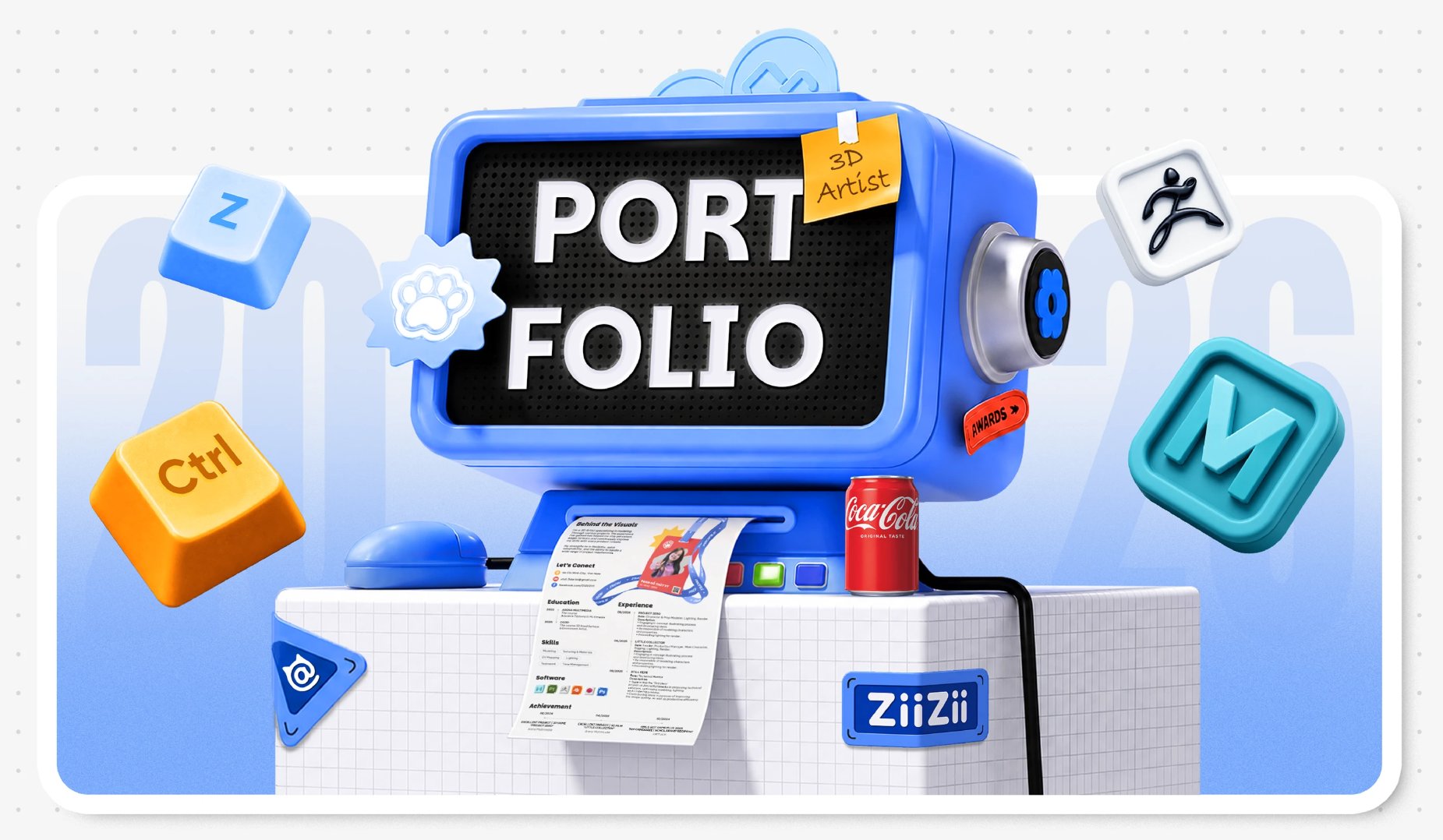 PORTFOLIO 2026 封面
